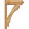 Ekena Millwork Merced Rough Sawn Arts and Crafts Outlooker, Western Red Cedar, 6"W x 18"D x 26"H OUT06X18X26MRC03RWR - alternate 4
